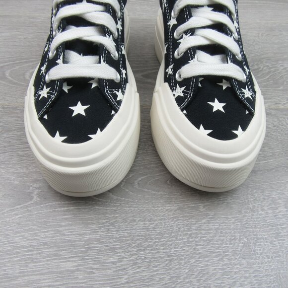 Converse CTAS Cruise Archive Stars OX Women's Size 8 Black Shoes NEW - Picture 5 of 14